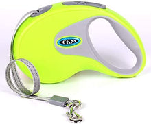 Load image into Gallery viewer, Automatic Retractable Pet Leash with Nylon Ribbon Cord Soft Hand Grip Extendable Traction Rope Break &amp; Lock System

