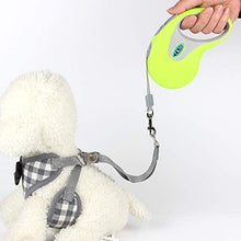 Load image into Gallery viewer, Automatic Retractable Pet Leash with Nylon Ribbon Cord Soft Hand Grip Extendable Traction Rope Break &amp; Lock System
