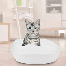 Load image into Gallery viewer, Cat Litter Box, Semi Closed Cat Litter Box with Scoop, Sifting Litter System Easy to Clean
