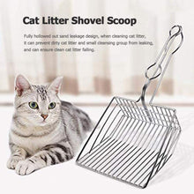 Load image into Gallery viewer, Cat Litter Scoop Coated Metal Litter Scooper Wire Design
