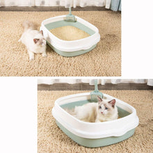 Load image into Gallery viewer, Open Top Cat Litter Box with Scoop, Easy to Clean

