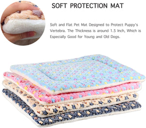 Large Pet Bed for Dogs with Comfortable, Soft, Easy to Clean, Four Seasons Reversible Fleece Bed Available for Medium Large Pets Indoor and Outdoor Bed