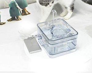 Pet Water Fountain, Automatic Drinking Fountain, Dog Water Dispenser, Ultra Quiet Automatic Pet Water Dispenser