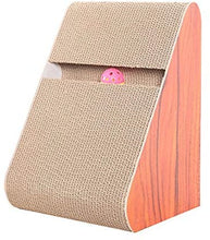 Load image into Gallery viewer, Cat Scratch Pad, Cat Scratcher with Catnip, Scratching Posts, Cat Toy Scratch Board Lounge Corrugated Cardboard with Natural Catnip Bell Ball Toy
