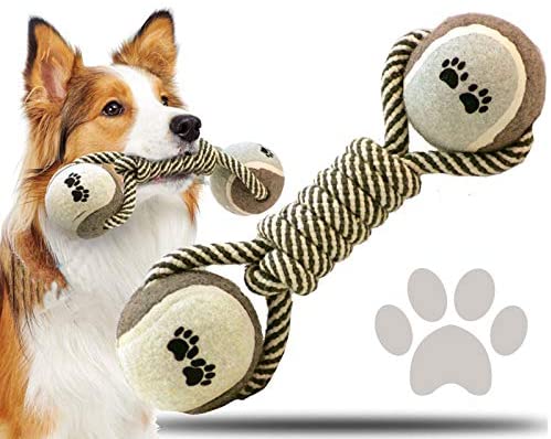 Dog Chew Toys, Durable Dog Toys for Aggressive Chewers, Teeth Cleaning, Safe Bite Resistant Toothbrush Stick for Puppies & Middle Dogs