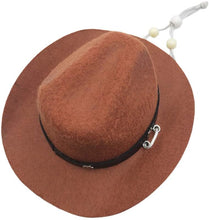 Load image into Gallery viewer, Pet Costume Cowboy Hat Dog Costume Accessories with Adjustable Rope Design
