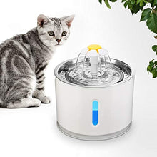 Load image into Gallery viewer, LED Pet Fountain, LED 81oz/2.4L Automatic Fountain/Water Dispenser for Cats, Dogs
