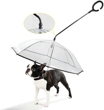 Load image into Gallery viewer, Dog Umbrella - Adjustable Pet Dog Umbrella with Leash for Small Pets (Upgraded Flexible Handle)
