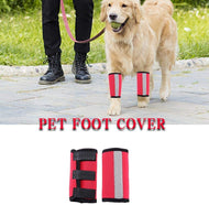 Dog Front Leg Compression Brace Protector with Reflective Straps Help Recovery Sleeve Injuries Sprains and Loss of Stability from Arthritis