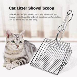 Cat Litter Scoop Coated Metal Litter Scooper Wire Design