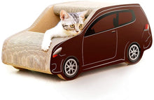 Load image into Gallery viewer, Cat Scratching Board Car Design Cat Corrugated Board House Cat Scratching Pad
