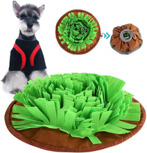 Load image into Gallery viewer, Dog Snuffle Mat Nosework for Dogs Large Small Pet Treat Interactive Food Puzzle Dispenser Toys Slow Feeder Mat Feeding Mat Training Mat
