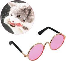 Load image into Gallery viewer, Cat Dog Sunglasses Pet Eye-wear for Small Doggy Pet Products Photos Props Accessories Pet Supplies Cats Glasses Fashion Trend
