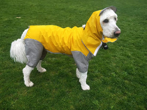 Dog Raincoats Waterproof Lightweight & High Visibility Full Range Sizes for Large Medium Small All Breeds Poncho Hoodies