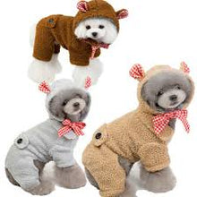 Load image into Gallery viewer, Sweater for Small Dogs, Pet Hoodie Coat Clothes Dog Pet Clothing Winter Autumn Fit for Puppy Dog Teddy Four Leg Costume
